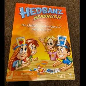Spin Master Hedbanz  Headrush What Am I? Board Game 2-6 Players